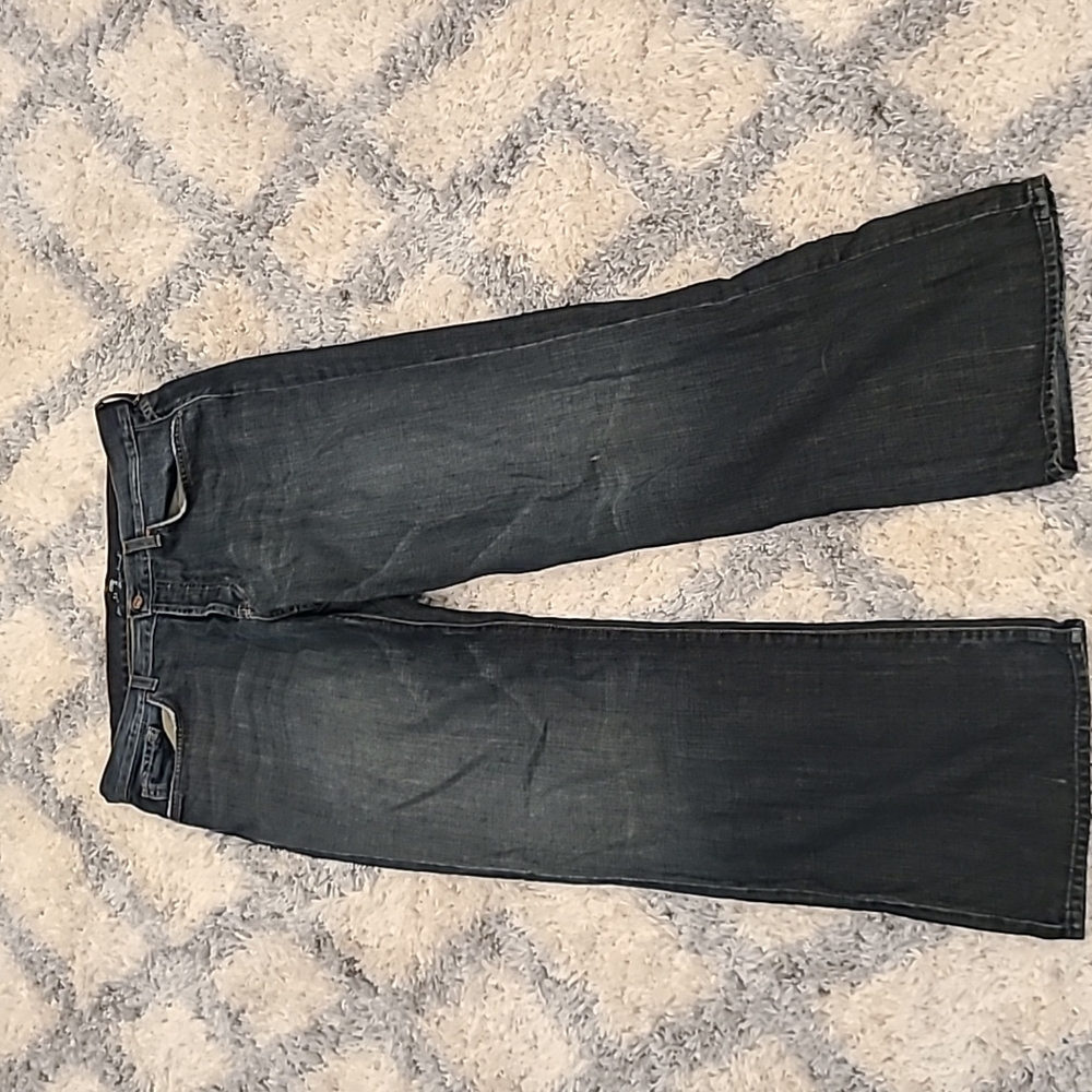Men's Dark Blue Relaxed Fit Jeans